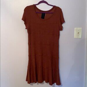 Heather Burnt Orange Dress